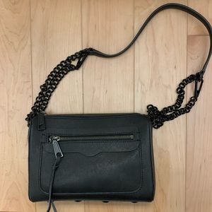 Rebecca Minkoff black Avery crossbody